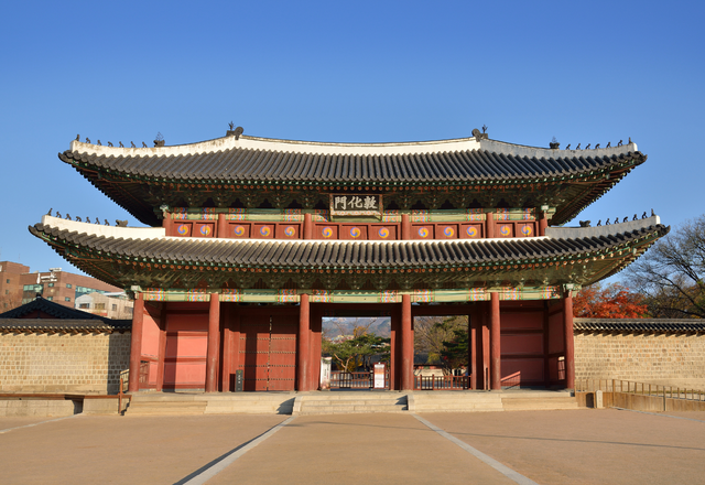 수리 전 창덕궁 돈화문 전경. 국가유산청