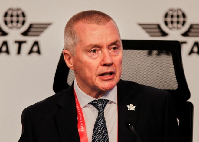 윌리 월시 국제항공운송협회(IATA) 사무총장. 로이터연합뉴스