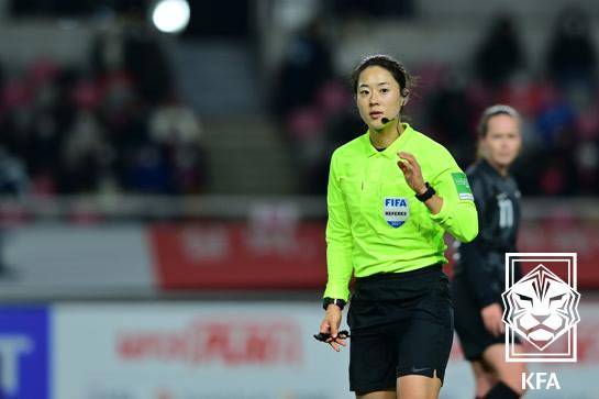 김유정 심판. /사진=대한축구협회 제공