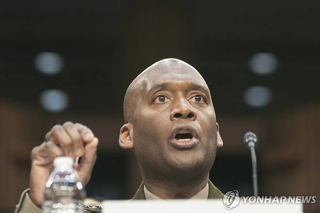 브런슨 사령관 [AP 연합뉴스 자료사진. 재판매 및 DB 금지]