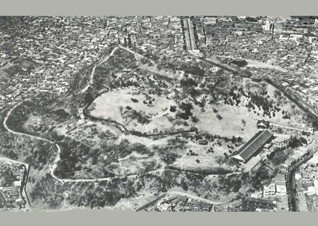 1969년, 동물원 조성 전 대구 달성. 출처 향토역사관 개관 10주년 도록 『달성 잊혀진 유적의 재발견』ㅣ