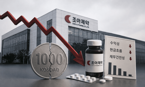 금융당국의 '동전주 퇴출' 기준이 가시화되면서 코스닥 시장의 긴장감이 높아지고 있다. [출처=오픈AI]