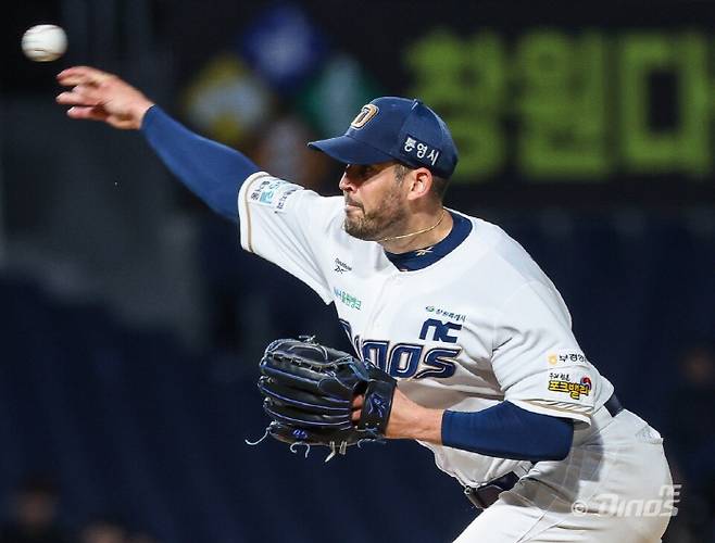 NC 다이노스 드류 버하겐. 사진제공=NC 다이노스