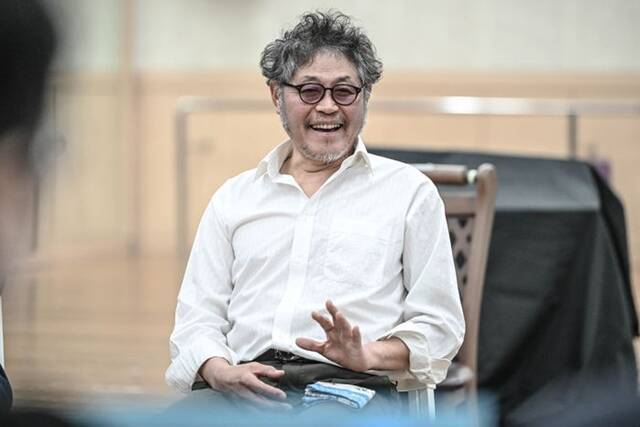 배우 이남희가 향년 64세를 일기로 별세했다. 사진은 지난 2024년 3월 세종문화회관에서 연극 '욘' 연습을 진행하고 있는 모습. /세종문화회관