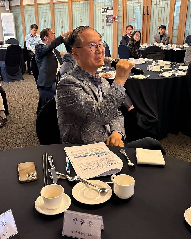 박준용 전 주사우디아라비아 대사. 사진 중앙일보 중국연구소