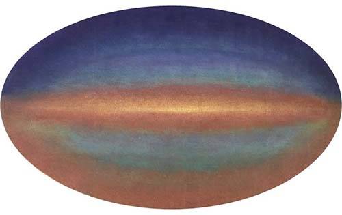 방혜자의 ‘하늘의 토지’(2008) <영은미술관, 국립현대미술관>