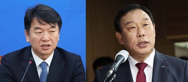[천안=뉴시스] (왼쪽부터) 문진석 더불어민주당 의원, 최민호 국민의힘 세종시장 후보. (사진=뉴시스DB) 2026.04.23 photo@newsis.com  *재판매 및 DB 금지