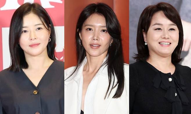 (왼쪽부터) 박하나, 채정안, 이경실. 뉴스1