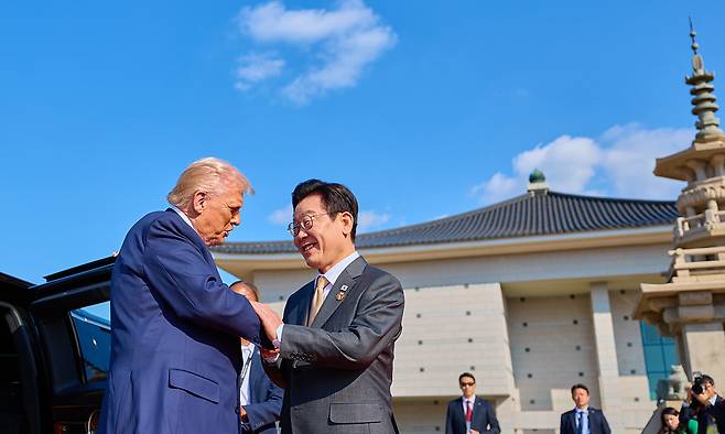 이재명 대통령과 도널드 트럼프 미국 대통령. 대통령실 제공