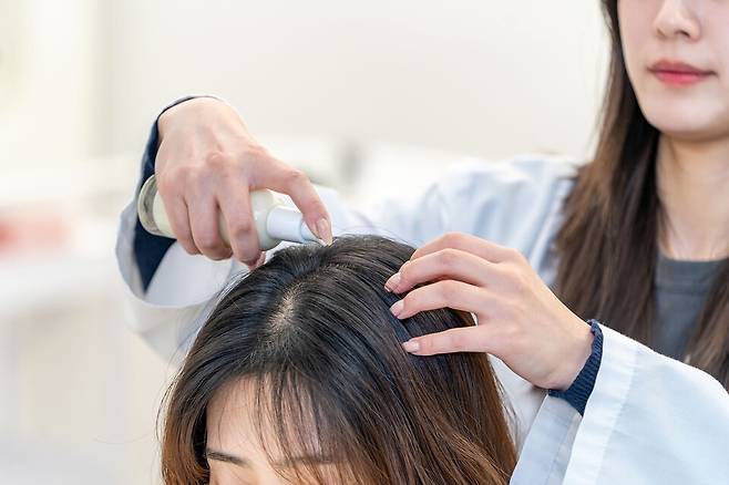 한국콜마, 두피 자외선 차단제 '스칼프 선에센스' 개발&nbsp;ⓒ연합뉴스