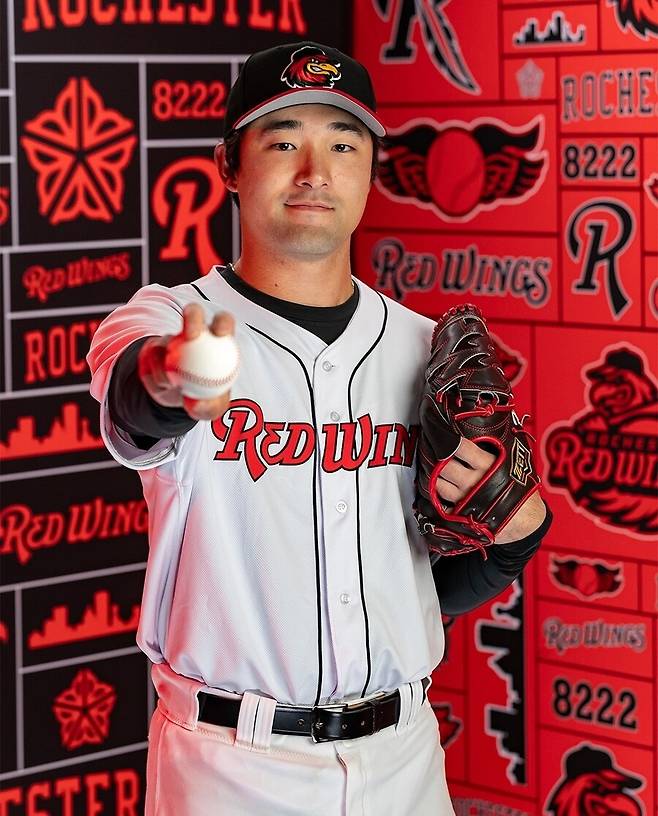 ▲ 최현일은 2024년 12월 룰5 드래프트에서 워싱턴 내셔널스의 마이너리그 1라운드 지명을 받았다. ⓒ로체스터 레드 윙스 SNS