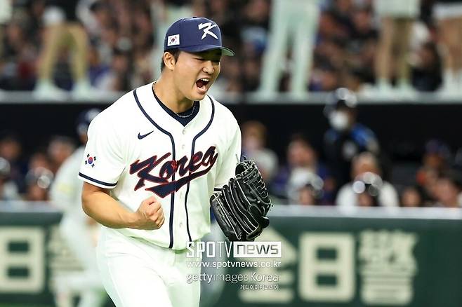 ▲ 더블A 경기에서 최고 155km의 강속구와 날카로운 변화구 커맨드를 보여주고 있는 고우석