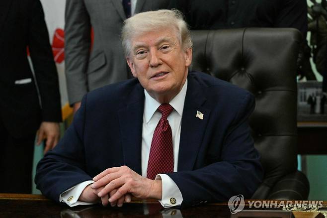 트럼프 미국 대통령 [AFP=연합뉴스. 재판매 및 DB 금지]