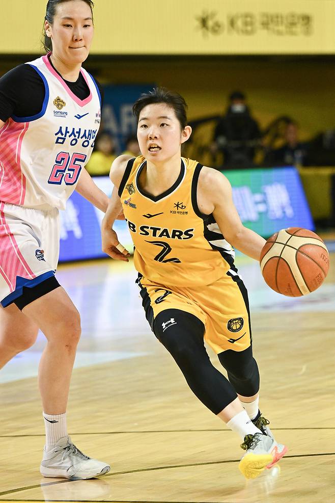 청주 KB스타즈의 허예은. (WKBL 제공)