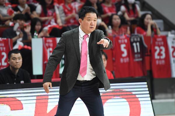 유도훈 안양 정관장 감독. ⓒKBL