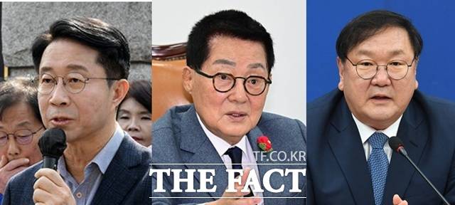 현재 민주당 내 의장 후보군으로는 조정식(6선·경기 시흥시을), 박지원(5선·전남 해남완도진도군), 김태년(5선·경기 성남시수정구) 의원이 거론된다. 세 의원 모두 특정 계파와 대척하는 인물은 아니지만, 이력과 최근 행보를 보았을 땐 각각 색채가 구별된다는 평가다. /더팩트 DB