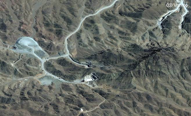 미국의 공습을 받은 이란 나탄즈 핵시설 / 연합뉴스