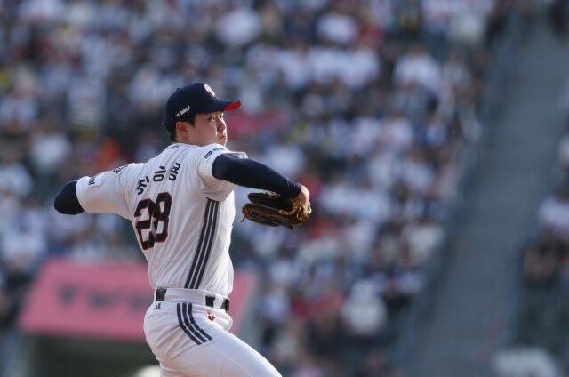 24일 선발 투수 최승용./두산 베어스