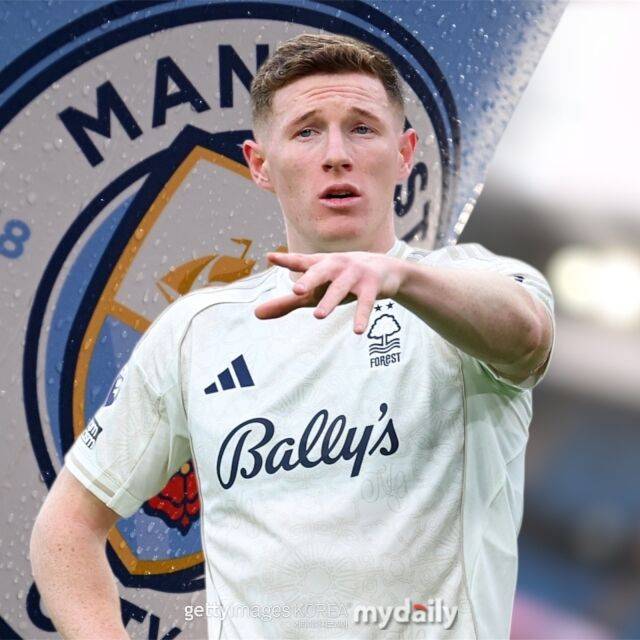 24일 스카이스포츠 보도에 따르면 맨체스터 시티가 올여름 엘리엇 앤더슨(노팅엄 포레스트) 영입전에서 선두를 달리고 있다./게티이미지코리아