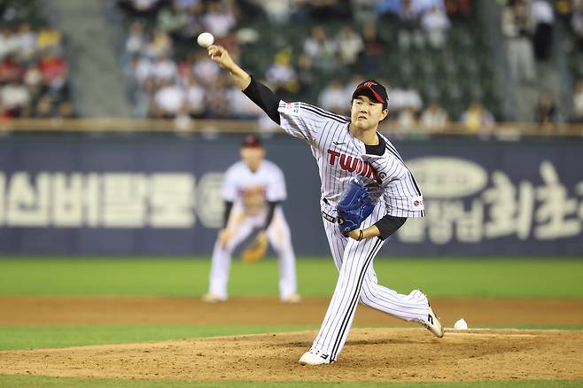 LG 유영찬. LG트윈스 제공