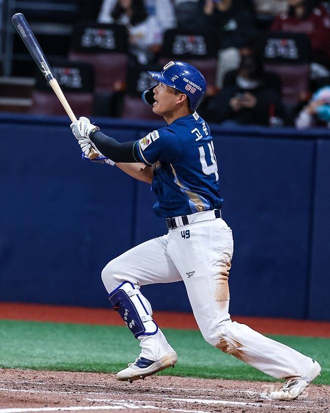 ▲ NC 다이노스 신인 외야수 고준휘. ⓒ NC 다이노스