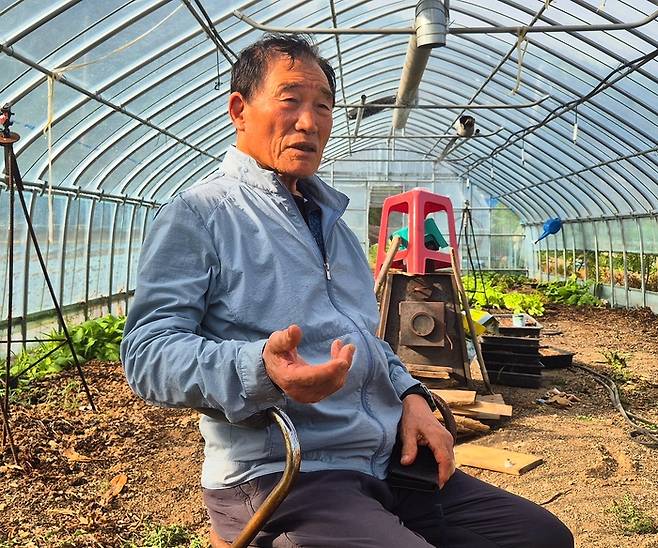 경북 울릉군 울릉읍 사동2리 박용수(83) 이장. 홍준기 기자