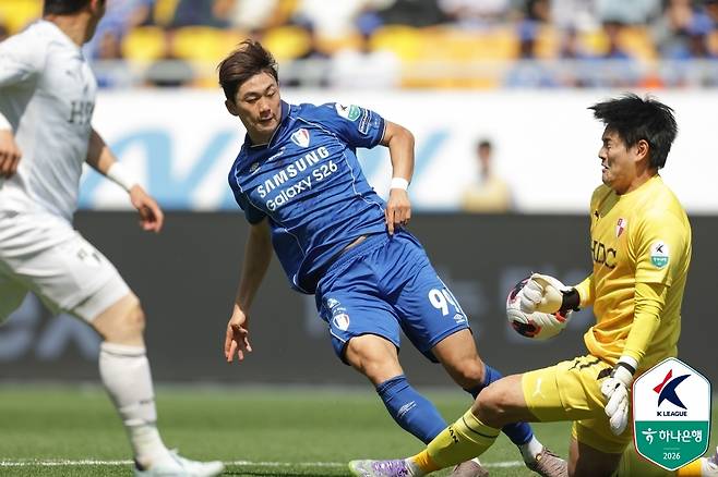 수원 삼성 김도연. (한국프로축구연맹 제공)