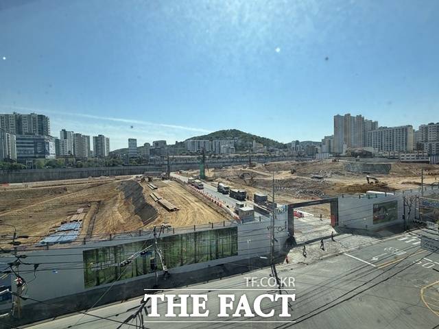 e편한세상 부천 어반스퀘어는 총 1649가구 규모다. /공미나 기자