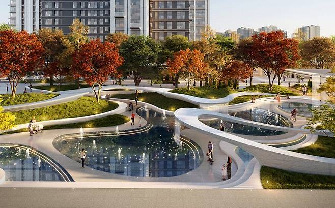 서초진흥 재건축 조경 CG. 출처=GS건설