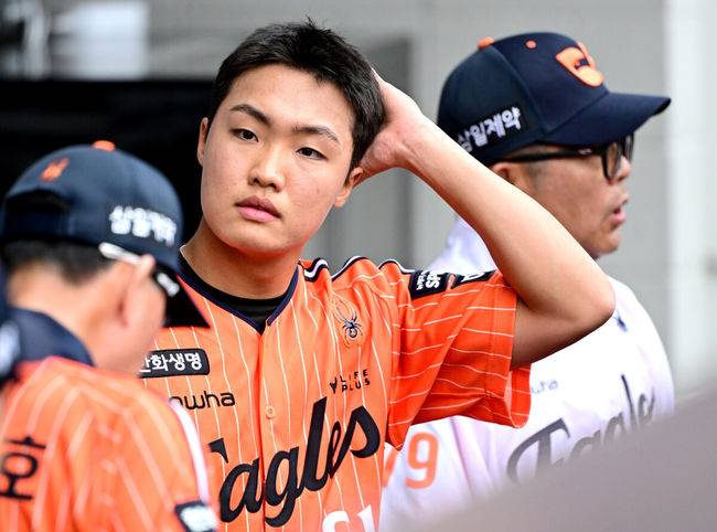 [OSEN=최규한 기자] 한화 정우주 / dreamer@osen.co.kr