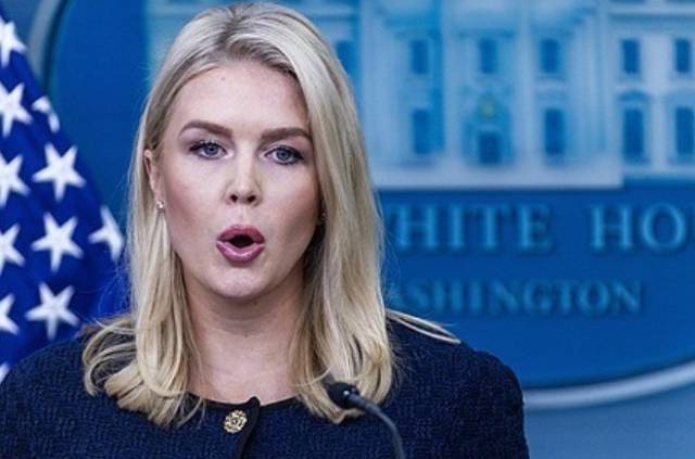 ▲캐롤라인 레빗 미 백악관 대변인 ⓒ EPA=연합뉴스
