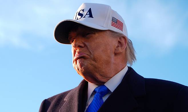 도널드 트럼프 미국 대통령. AP연합뉴스