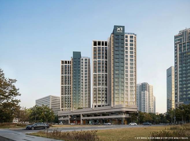 공덕역자이르네 투시도. 자이S&D·포애드원 제공