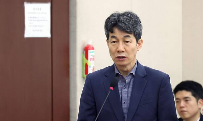 더불어민주당 윤건영 의원. 뉴시스