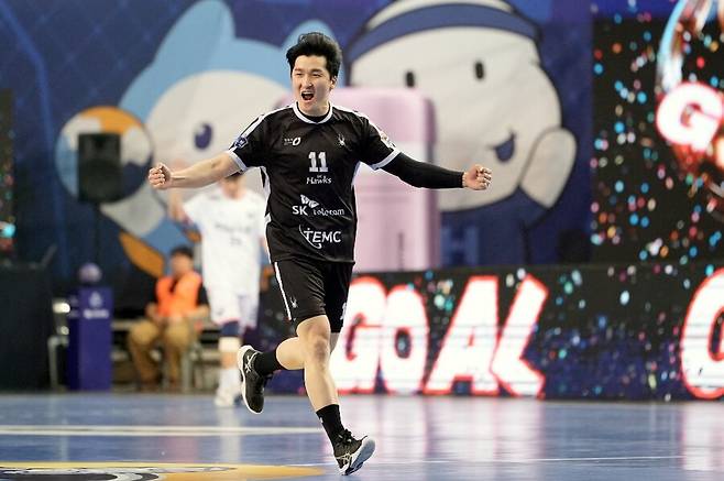 ▲ SK호크스 박지섭 ⓒ 한국핸드볼연맹