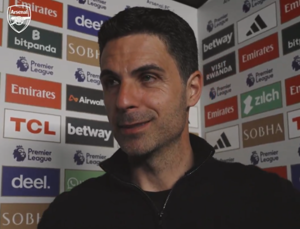 아르테타 감독(사진=아스널 공식 SNS)