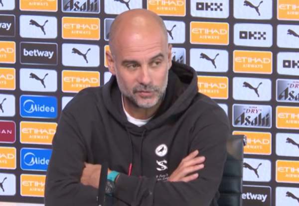 펩 과르디올라 감독.