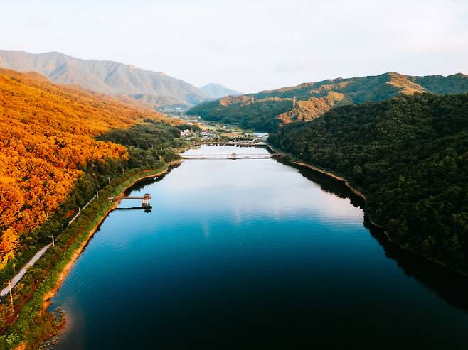 김천시 오봉저수지.(사진=경북도)