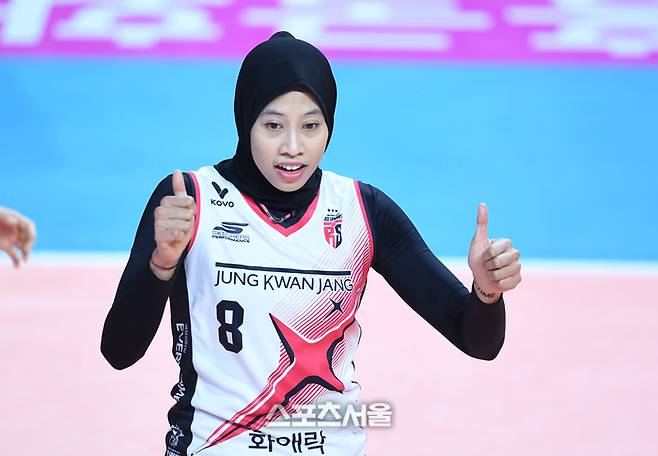 정관장에서 뛰던 시절의 메가. 삼산 | 최승섭기자 thunder@sportsseoul.com