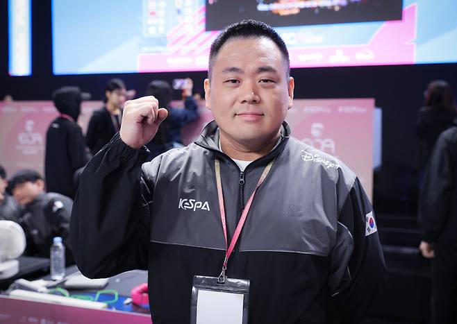 대한민국 배틀그라운드 모바일 대표팀 윤상훈 감독. 사진 | 한국e스포츠협회