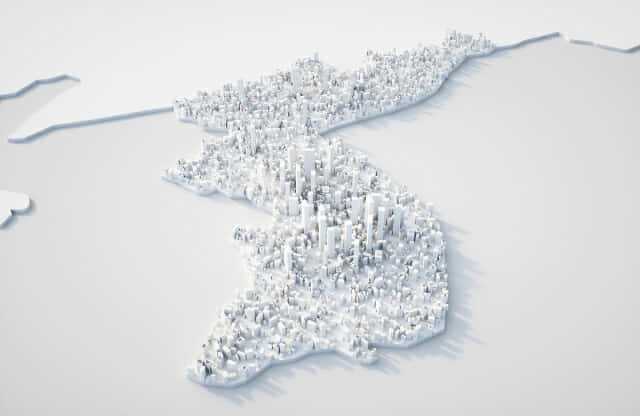 한국지도(제공=이미지투데이)