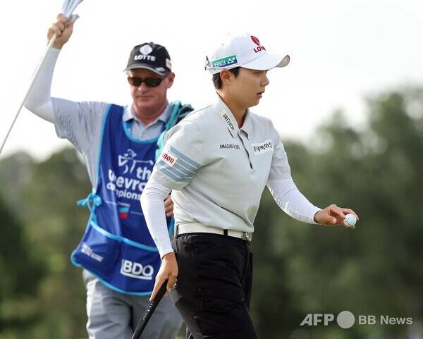 양희영, 김세영, 윤이나, 이미향, 전인지, 이소미, 최혜진, 황유민, 임진희, 고진영, 유해란, 김아림, 신지은, 안나린, 이일희, 홍정민, 양윤서, 넬리 코다, 리디아 고 등과 함께 2026년 미국여자프로골프(LPGA) 투어 메이저 골프대회 셰브론 챔피언십에 출전한 김효주 프로. 사진제공=ⓒAFPBBNews = News1 (사진을 무단으로 사용하지 마십시오.)