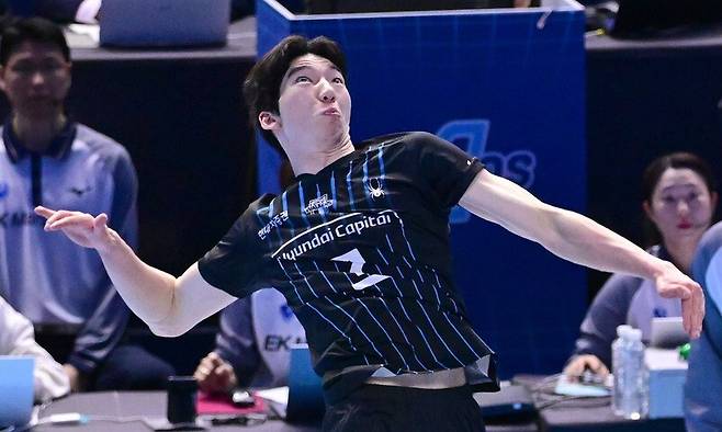 현대캐피탈 허수봉. 한국배구연맹 제공