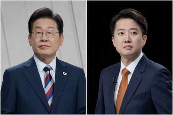 이재명 대통령과 이준석 개혁신당 대표. 국회사진기자단