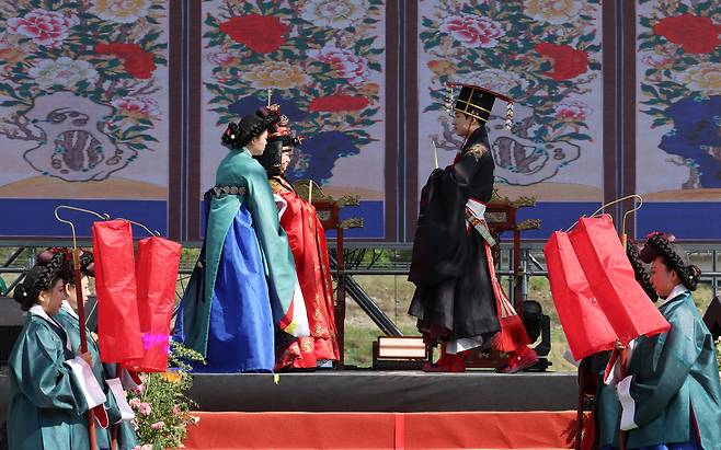 “우리 결혼 했어요” 단종과 정순왕후의 가례[연합]