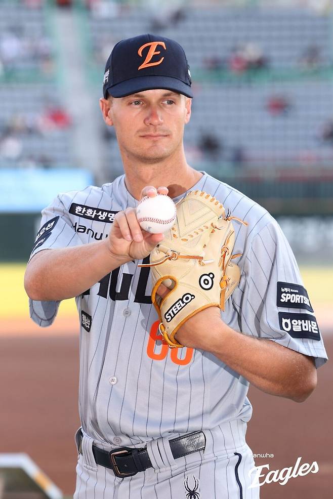 ▲ 잭 쿠싱 ⓒ한화 이글스