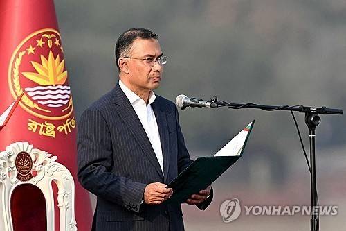 라흐만 방글라데시 총리 [AFP 연합뉴스. 재판매 및 DB 금지]