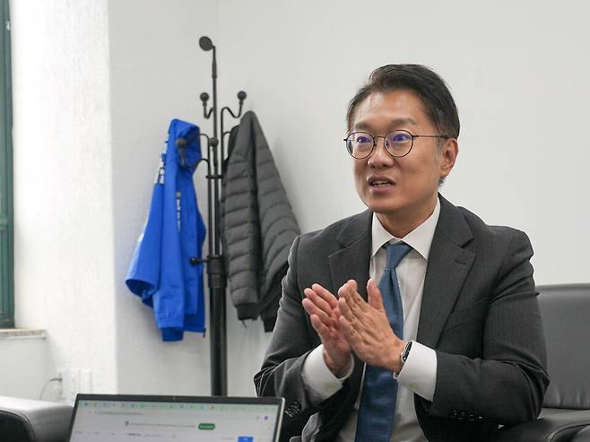 ▲김남준 후보는 인천 계양구의 중첩된 규제를 단계적으로 풀고 계양테크노밸리를 중심으로 기업 유치와 일자리 창출에 노력하겠다는 입장을 나타냈다. /사진제공=김남준 후보