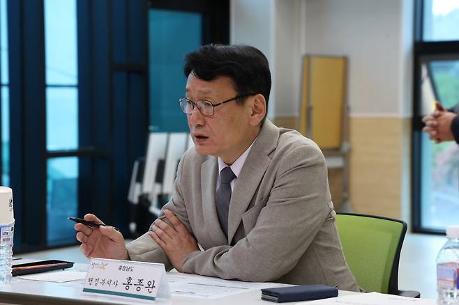홍종완 충남도 행정부지사(도 제공. 재판매 및 DB금지)/뉴스1