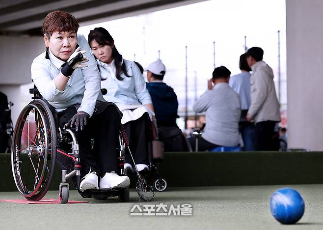 ‘론볼여왕’ 이미정, 시흥시 명예 걸고 혼신의 투구...제16회 경기도장애인체전 론볼